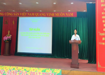 Tập huấn ” An toàn tiêm chủng và hướng dẫn triển khai tiêm chủng vaccin phòng covid- 19” tại Bệnh viện A Thái Nguyên