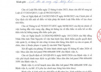 Mua sắm đèn led panel P06 600x600 50W cho Bệnh viện A