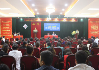 Hội nghị cán bộ viên chức năm 2018
