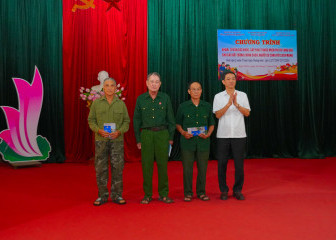 Khám tư vấn sức khỏe cho người có công, gia đình chính sách hướng tới Kỷ niệm 79 năm Ngày Thương binh - Liệt sĩ (27/7/1947-27/7/2026)