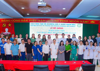 Bệnh viện A triển khai khóa đào tạo “Cập nhật một số chuyên đề Hô hấp” thuộc Đề án Chỉ đạo tuyến của Bệnh viện Bạch Mai
