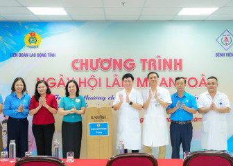 Ngày hội làm mẹ an toàn – chăm sóc sức khỏe thai kỳ cho nữ đoàn viên, người lao động
