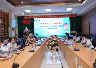 Bệnh viện A tổ chức sinh hoạt khoa học cập nhật chẩn đoán và điều trị u phì đại lành tính tuyến tiền liệt