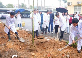 Chung tay vì một bệnh viện xanh – sạch – đẹp – an toàn
