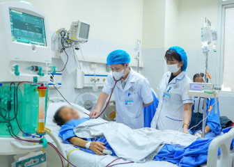 Bệnh viện A triển khai kỹ thuật thay huyết tương cho người bệnh suy gan cấp