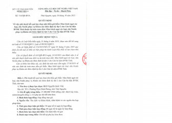 Quyết định về việc phê duyệt kết quả lựa chọn nhà thầu gói thầu: Mua bánh ngọt các loại, sữa Nestle phục vụ khám sức khỏe định kỳ đợt 2 cho cán bộ diện BVSK Tỉnh