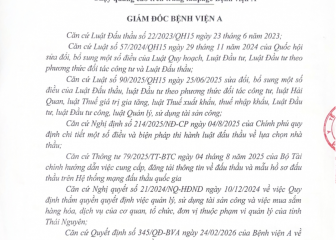 Quyết định về việc phê duyệt kết quả lựa chọn nhà thầu gói thầu: Chạy quảng cáo trên trang fanpage Bệnh viện A
