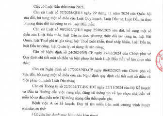 Thông báo mời chào hàng gói thầu: Duy trì tên miền trên môi trường trình duyệt Website