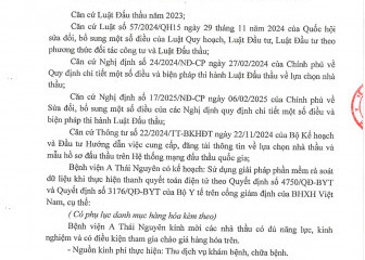 Thông báo mời chào hàng gói thầu: Sử dụng giải pháp phần mềm rà soát dữ liệu khi thực hiện thanh quyết toán điện tử theo quyết định số 4750/QĐ-BYT và Quyết định số 3176/QĐ-BYT của Bộ Y tế trên cổng giám định của BHXH Việt Nam