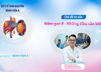 LIVESTREAM TƯ VẤN SỨC KHỎE CHỦ ĐỀ:  "Viêm gan B - Những điều cần biết"