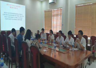 Viện Huyết học –Truyền máu TW làm việc với Bệnh viện A Thái Nguyên