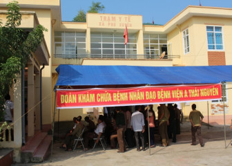 Bệnh viện A Thái Nguyên tổ chức khám sức khỏe cho nạn nhân chất độc da cam