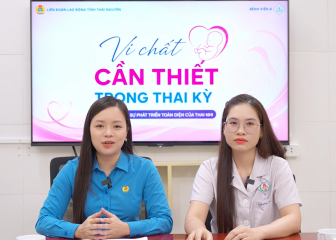 LIVESTREAM TƯ VẤN SỨC KHỎE CHỦ ĐỀ: Vi chất cần thiết trong thai kỳ