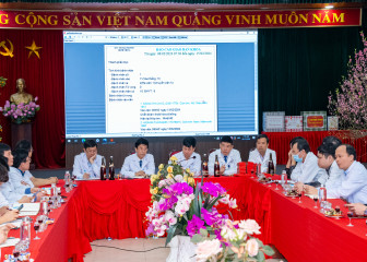 Bệnh viện A Thái Nguyên đảm bảo tốt công tác Y tế dịp tết Nguyên đán Giáp Thìn 2024