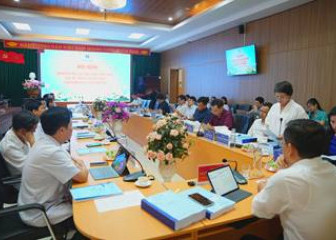 Đón tiếp đoàn công tác của bộ y tế về làm việc tại Bệnh viện A