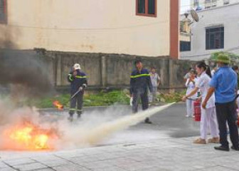 Bệnh viện A - Tăng cường triển khai thi hành luật phòng cháy, chữa cháy và cứu nạn, cứu hộ