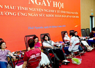 Bệnh viện A tham gia hưởng ứng “ngày toàn dân hiến máu tình nguyện 7/4”