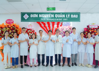 Bệnh viện A triển khai đơn nguyên quản lý đau