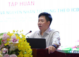 Bệnh viện A tổ chức tập huấn “Mã hóa bệnh tật và nguyên nhân tử vong theo ICD-10”