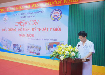 Hội thi Điều dưỡng - Hộ sinh - Kỹ thuật y giỏi Bệnh viện A năm 2025